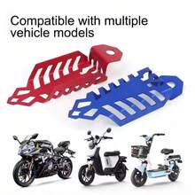 4pcs Motorcycle Off-Road Exhaust Pipe Heat Guard Shock Absorber Hollow Design Better Heat Dissipation CNC Material - Heat-resistant Cover - View 4
