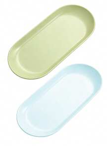 2/1pc Stainless Steel Sterilizing Tray Oval Mirror Metal Color Suitable For Storing Tattoo Tools And Nail Art Tools Accessories Or Home Desktop Storage Tray - Multicolor - View 18