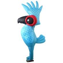 1pc (Blower Not Included) Adult COS Stage Performance Costume Prop/Parrot/Snail/Suspender Rabbit/Internet Celebrity Frog/Party Performance/Holiday Gift - Multicolor - View 6