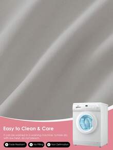 HONEYMOON 1pc Soft Comfortable Solid Color Fitted Sheet, Bed Cover Protector, Lightweight Breathable, 9.84 Inch/25cm Deep Pocket, Machine Washable, Fits All Bed Sizes, Suitable For Dorms And Guest Rooms (Pillowcase Not Included), Back To School Dorm Essentials, Bedding, Light Gray - Light Stone Gray - View 5