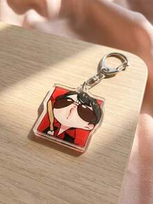 1pc/7pcs Bangtang K-Pop Keychains, K-Pop Style Durable Acrylic Asymmetrical Shape, Suitable For Back To School, Concert Support, Fan Gifts, Birthday, Valentine's Day, Christmas, New Year, Graduation, Anniversary, Travel Souvenir, Couple Gifts And Daily Wear - Multicolor - View 12