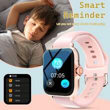 Jam Tangan Pintar Anak 250mAh, Panggilan, Pengingat Pesan, Kalkulator, Fungsi Olahraga, Kontrol Kamera dan Pemutar Musik, Informasi Cuaca, Berbagai Mode Olahraga, Kinerja Tinggi, Hadiah Sempurna - MultiWarna - View 6