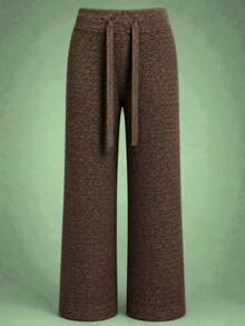 Women Pants - Coffee Brown - View 6