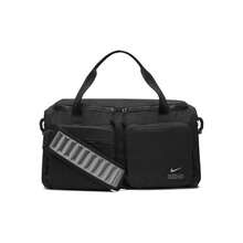 Nike Utility Power Padded Strap Sports Training Adjustable Shoulder Strap Polyester Camping Bag Gym Bag Travel Bag Unisex - Black - View 7