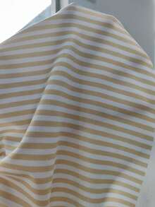 VIVINA Summer Fall Y2K Women's Minimalist Fashion Casual Daily Versatile Striped Knit Fabric Button Front Camisole Top, Suitable For Fall, Back To School, Yellow Striped Top, Knit Digital Print Fabric - Yellow - View 10