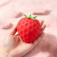 Fun Strawberry Large Squishy Soft Toy, Multi-Item Fidget Toy Pack, Christmas Thanksgiving Birthday Party Gift, Slow Rebound Soft Toy (Random Color) - Multicolor - View 4