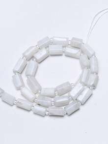 1 Strand 8-11mm Natural Garnet Amazonite Tourmaline Gems Beads Irregular Cylinder Shape Beads For Jewelry Making Diy Bracelet Accessories - Multicolor - View 26