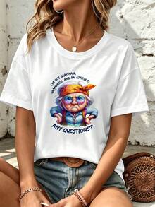 Women T-Shirts - White - View 6