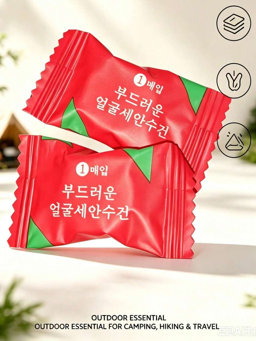 20pcs/40pcs/100pcs Compressed Towels Travel Pack Thickened Small Square Towels Portable Cleaning Towels Compressed Disposable Face Towels Suitable For Outdoor Travel Camping Picnic - White - View 1