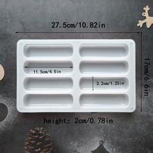 8格手指造型矽膠烘焙模具,可重複使用DIY烘焙模具,適用居家烘焙與創意甜點 - 彩色 - 查看 14