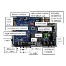 High-Sensitivity Universal Control Board For Sliding Gate Motors (110V) - Black - View 2