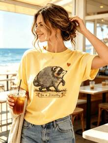 Women T-Shirts - Yellow 2 - View 1