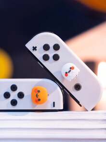 GeekShare 可愛南瓜幽靈 D-Pad 與 ABXY 按鈕帽，適用於 Switch 2 - 彩色 - 查看 6