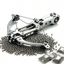 Heavy-Duty Metal Universal Marbles [95 Pieces Per Pack] For Outdoor Shooting/Fishing/Daily Sports And Industrial Use, High-Quality Spheres - Silver - View 3