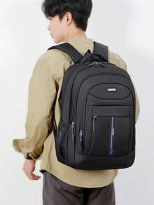 SHILAN Ransel Bisnis Kapasitas Besar, Tas Laptop Multi Kompartemen Tahan Air dan Tahan Aus untuk Perjalanan, Sekolah, dan Aktivitas Sehari-hari - MultiWarna - View 7