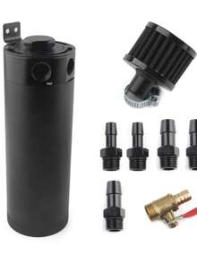 Oil Catch Can Universal 2 Port Aluminum 750ml Baffled Reservoir Tank With Filter - JCYH-2K - View 7