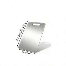 Pure Titanium Antibacterial & Mold-Resistant Cutting Board For Kitchen, Double-Sided Raw & Cooked Separation Design, With Hanging Storage Hole, Household Chopping Board, Fruit, Vegetable & Fresh Meat Partitioned Cutting, Easy To Clean, Durable & Non-Stick, Christmas, Halloween, Thanksgiving Holiday Special - View 11