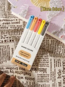 15/25/30 Colors Fluorescent Marker Set, Soft Water-Based Dual Tip Markers, Suitable For Students Note-Taking, Sketching, Marking, Etc., Also Can Be Given As Gifts To Friends/Children For Christmas/Halloween/Easter And Other Holidays. - Multicolor - View 10