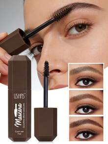 USHAS Shaping Eyebrow & Eyelash Gel, Waterproof Colored Brow Gel, Long-Lasting Natural Wild Brow Look - #03 Dark Coffee - View 2