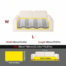 1件全季節通用雪尼爾防滑沙發坐墊，輕奢高級座墊，適用於1–4人座沙發，保護套，可機洗 - 多色 - 查看 32