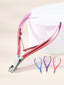 1pc Nail Cuticle Clipper Dead Skin Trimmer Manicure Tool Foot Care Tool - Multicolor - View 7