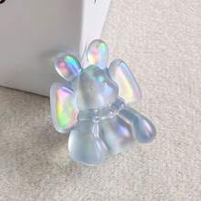 4pcs Multicolor UV Bow‑Knot Rabbit Acrylic Through‑Hole Beads For DIY Bracelets, Phone Charms, Keychains Handmade Craft Supplies - Multicolor - View 26