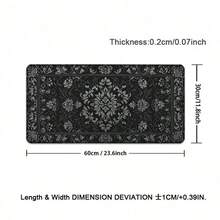 1pc Mouse Pad Black Persian Carpet Gaming XL New Home Mousepad XXL Keyboard Pad Soft Natural Rubber Computer Mice Pad Table Mat Rubber Non-Slip Keyboard Mousepad For PC Computer Office Home School Desktop Decoration - View 15