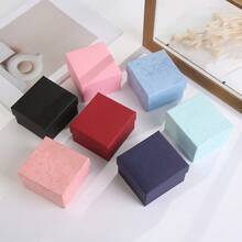 1/6/12pcs Nylon Watch Gift Box, Leather Lining, Rectangular Jewelry Display Box For Watches, Rings And Earrings - Elegant Storage Solution For Men And Women, Perfect Christmas And Valentine's Day Gift - Multicolor - View 11