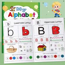 48 Pages Alphabet Tracing Activity Book For Toddlers - Colorful ABC Learning Workbook With Uppercase/Lowercase Practice, Preschool Must - Have, Educational & Fun, Enhances Early Literacy - Multicolor - View 8