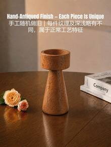 1pc/2pcs Minimalist Tall Tapered Pillar Candle Holder Set, Stable Slot Top Tea Light Candle Holder, Table Centerpiece Decor For Dining Table, Living Room, Wedding Party Home Decoration - Adjustable Height Post - View 9