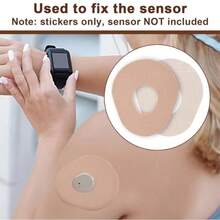 1 Set 10pcs Beige Omnipod 5 Adhesive Patches, Waterproof Sweat-Resistant Hypoallergenic Latex-Free, Omnipod Dash Pre-Cut Cover Stickers - Multicolor - View 4