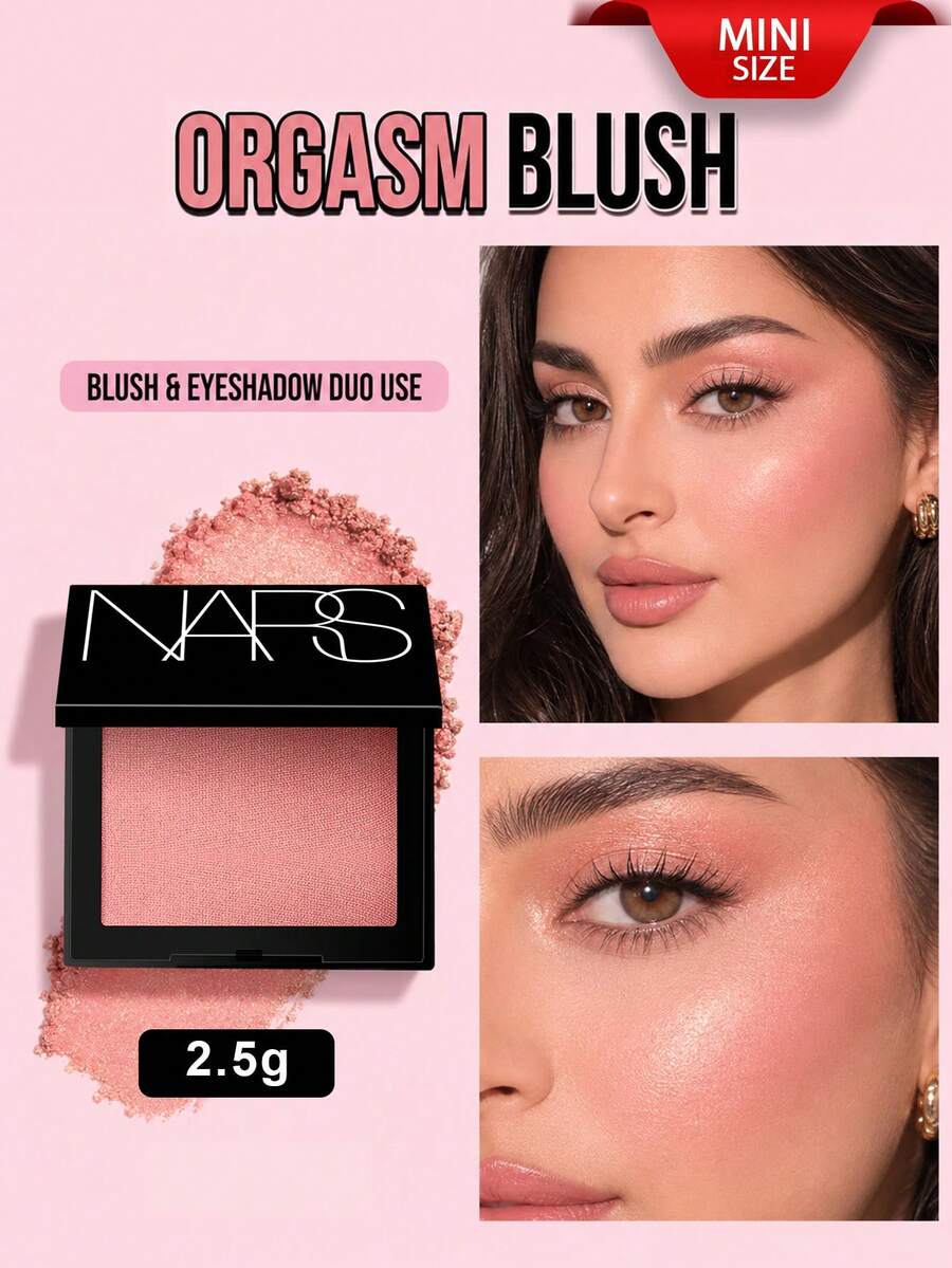 Nars Blush Mini - Orgasm - Powder - 0.09 Fl Oz / 2.5g