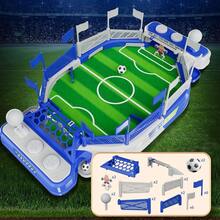 Kids Two-Player Table Football Set, Family Educational Foosball Toy 3-14, Christmas Halloween Gift - Multicolor - View 10