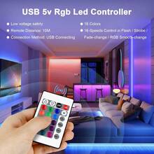 Acosh Neon RGB LED Strip Lights - Smart Light Strip, Music Sync Color Changing, USB Powered, Suitable For Bedroom, Kitchen, Halloween, Christmas Party And Other Indoor Decor - Party Lights | Colorful LED Lights | USB Powered, LED Lighting - SMART APP - View 8
