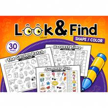 GDTME Seek And Find: Children's Coloring Activity Book, Find And Color Objects, ADHD Training, Improve Attention, Suitable As Birthday Or Back To School Gift For Girls And Boys, Coloring Party Activity, Christmas And New Year Gift, A4 Size - XJ-865 - View 9