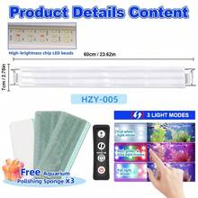 RGB Multi-Color Adjustable LED Aquarium Light With USB Connection And 3 Free Algae Scrapers-Ideal For Freshwater Aquariums, Promotes Aquatic Plant Growth, And Features Adjustable Lighting - View 19