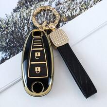 TPU Car Key Fob Cover Case With Keychain Protector Shell For Suzuki For Vitara, For Swift, For Ignis, For Kizashi, For SX4, For Baleno, For Ertiga - Remote Keyless Entry Accessories Fashionable And Keybags Suitable For Girls - KY22 - View 5