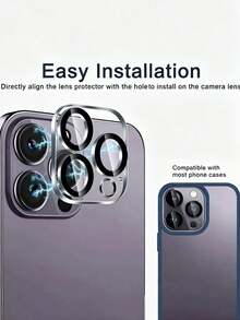 3PCS-High Definition Lens Edge Full Adhesion, Effectively Prevents Dust Entry. Its Scratch-Resistant Surface Can Withstand Daily Contact With Fingernails, Pen Tips And Other Sharp Objects, Keeping The Screen Mark-Free For A Long Time. Shock-Absorbing Waterproof, Oleophobic Layer Wipes Clean Instantly, 9H Full Coverage Smooth Touch, Compatible With IPhone Ultra/18 Pro/18 Pro Max/18/17e/17 Pro Max/17 Pro/17Air/17/16 Pro Max/16 Pro/16 Plus/16/15 Pro Max/15//14/13/12 And Other Models. - Clear - View 5
