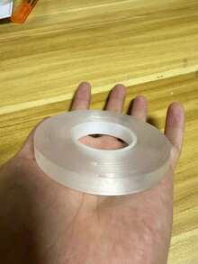 1/2/3/5/10m Super Strong Double-Sided Transparent Tape, Washable Reusable Waterproof Clear Double-Sided Adhesive, Suitable For Kitchen And Bathroom Supplies - Transparent - View 15