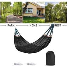 Ultra‑Breathable Mesh Hammock, 260*130cm Oversized Ice Silk Swing Bed, Portable Quick‑Drying Hammock With Storage Bag & 2 Hanging Ropes For Outdoor Camping Garden Patio Beach Backyard - A - View 6