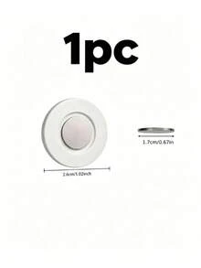 1/3/5pcs Magnetic Remote Control Holder, Self-Adhesive No-Damage Wall-Mounted Remote Control Storage Hook, Suitable For Living Room, Bedroom, Kitchen Remote Control And Charger Storage Wall Organizer, Home Storage, Back To School Dorm Essential Accessory - Multicolor - View 14