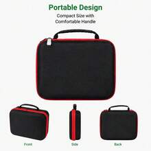Battery Organizer Storage Case, Holder For 80AA AAA Batteries, EVA Hard Shell Waterproof Shockproof Dustproof Portable Carrying Case For Home & Travel - View 5