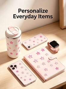 1Set Aesthetic Stickers Journaling Supplies Holographic Glitter Star Decals Vibrant Multicolor Shimmer Ornament For Device Surface Decor For Personal Item Embellishment For Daily Accessory Upgrading - YT-dJ018-020 - View 4