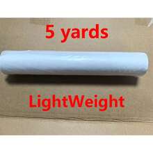 1 Roll 12 Inch*5 Yards Iron-On Fusible Interlining, Used For Sewing, Handicrafts, Patchwork, Non-Woven Iron-On Fusible Fleece, Single-Sided Adhesive Foam Stabilizer, White, Suitable For DIY Handbags, Home Decor - White - View 10