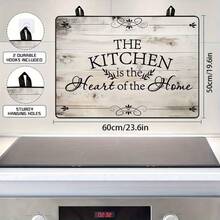 23.6" X 19.6" Large Size Electromagnetic Stove Glass Ceramic Cooktop Protector Mat, Stove Cover, Rubber Protective Mat, Heat-Resistant Scratch-Resistant Non-Slip Cooktop Cover, Ironing Pad, Coffee Mat, Kitchen Oversized Countertop - Multicolor - View 7
