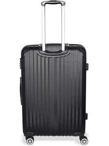 ROYAL SWISS Maleta ANDERMATT, Mediana 24", rígida ABS, expandible, candado de  (Morado) - Negro - Ver 5
