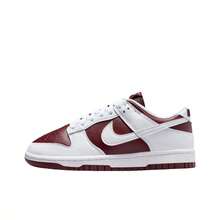 Nike Dunk Dark Classic Fashion Low-Top Sneakers Unisex White/Red - White - View 12