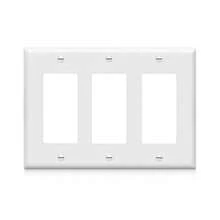 Switch Socket Wall Plate Set 1/2/3 Gang White Flame Retardant Standard US Size Decorative Cover Plate Multiple Sizes Available For Home Decoration - White PC Panel - View 15