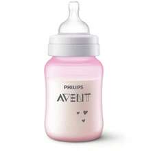 PHILIPS AVENT CLASSIC NATURAL BOTTLE 260ML/9OZ 1-PACK - Baby Pink - View 2