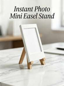 Bingkai Easel Foto Mini Putih, Stand Pajangan Meja yang Dapat Digunakan Kembali, Hadiah Dekoratif Multi-Adegan, Sempurna untuk Ulang Tahun, Hari Jadi, Liburan, Hadiah untuk Teman dan Teman Sekelas - Berbagai gaya - View 4